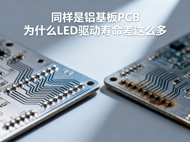 同样是铝基板PCB，为什么LED驱动寿命差这么多
