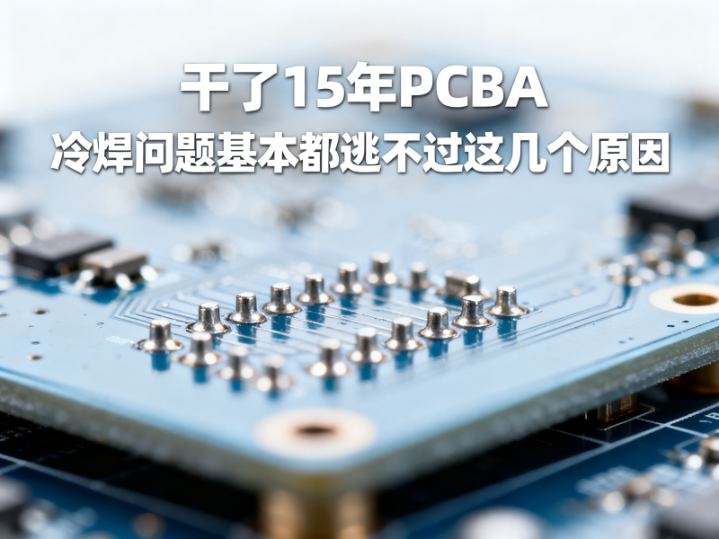 干了15年PCBA，冷焊问题基本都逃不过这几个原因