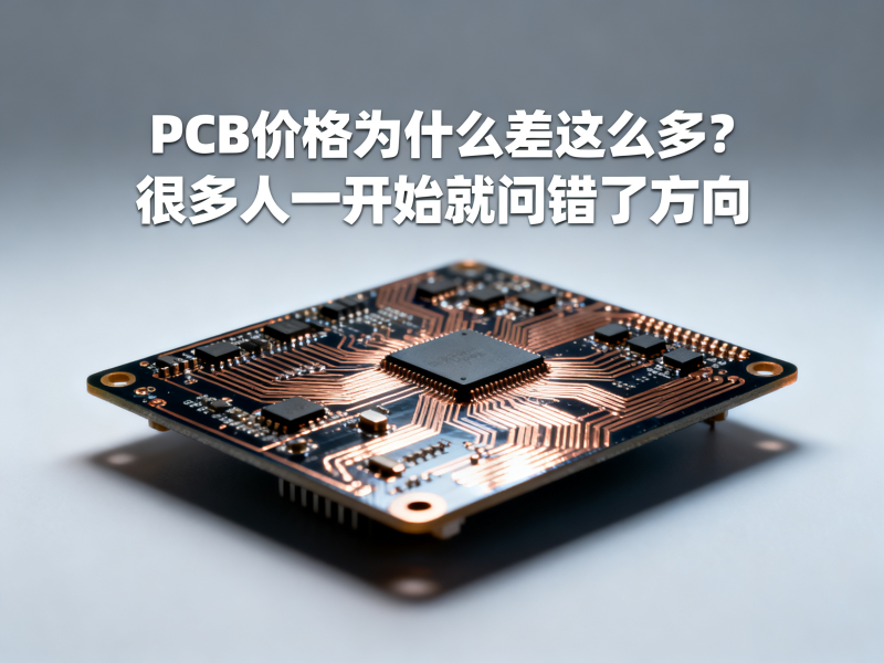 PCB价格为什么差这么多？很多人一开始就问错了方向