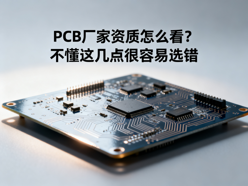 PCB厂家资质怎么看？不懂这几点很容易选错