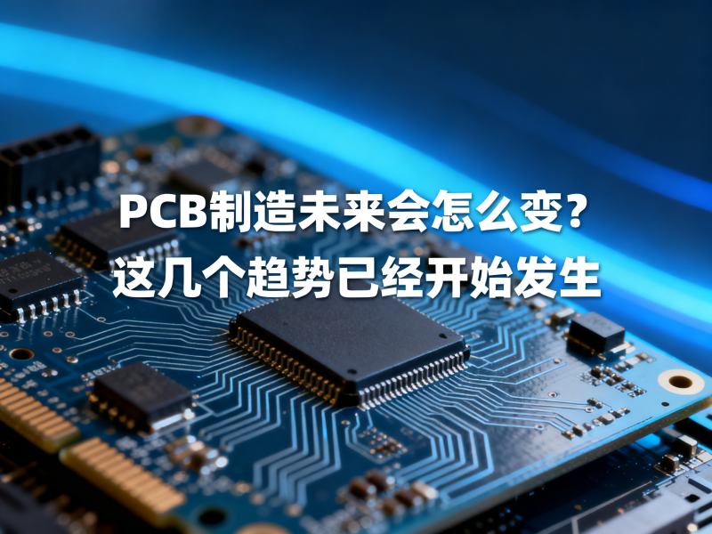 PCB制造未来会怎么变？这几个趋势已经开始发生