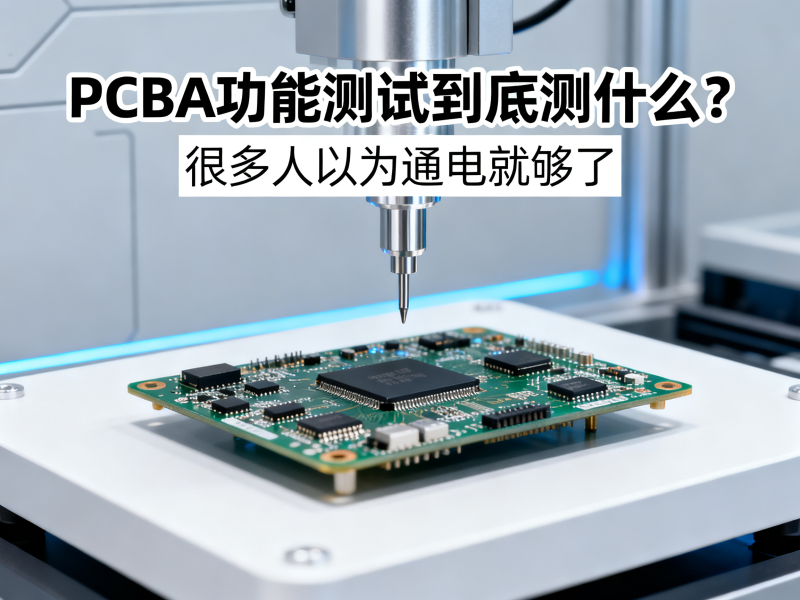 PCBA功能测试到底测什么？很多人以为通电就够了