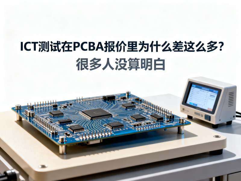 ICT测试在PCBA报价里为什么差这么多？很多人没算明白
