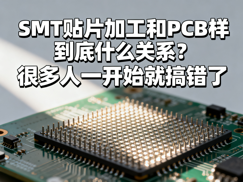 SMT贴片加工和PCB打样到底什么关系？很多人一开始就搞错了