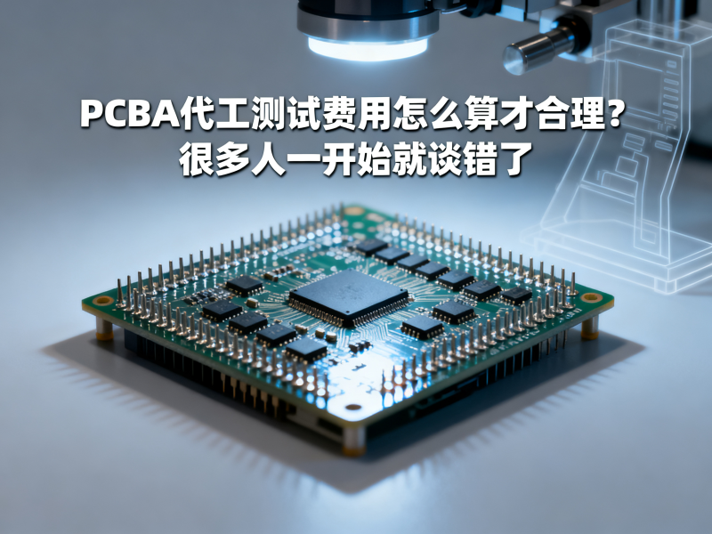 PCBA代工测试费用怎么算才合理？很多人一开始就谈错了