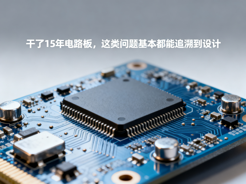 干了15年电路板，这类问题基本都能追溯到设计
