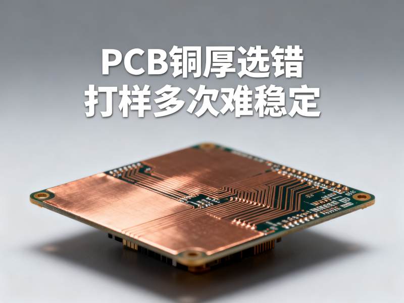 PCB铜厚选错，打样再多次也难稳定