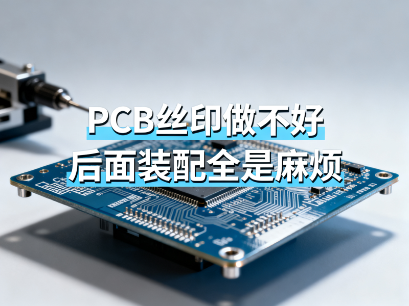 PCB丝印做不好，后面装配全是麻烦