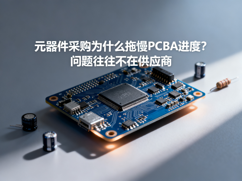 元器件采购为什么拖慢PCBA进度？问题往往不在供应商