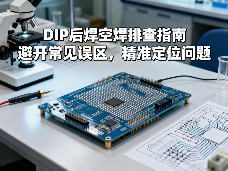 DIP后焊出现空焊怎么排查？很多人一直找错方向