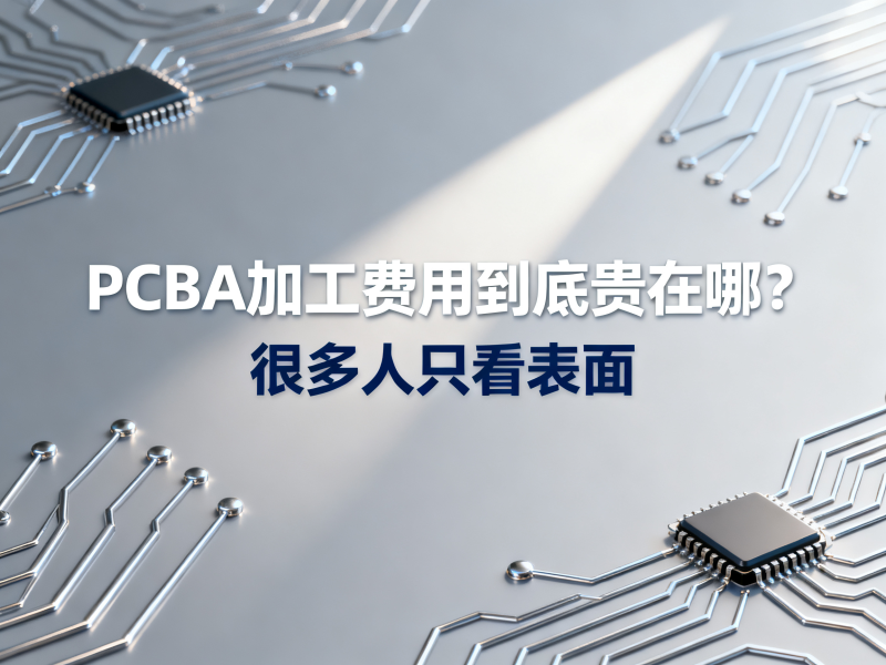 PCBA加工费用到底贵在哪？很多人只看表面