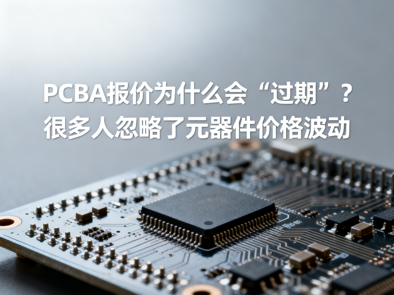 PCBA报价为什么会“过期”？很多人忽略了元器件价格波动