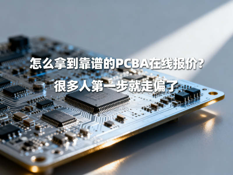 怎么拿到靠谱的PCBA在线报价？很多人第一步就走偏了