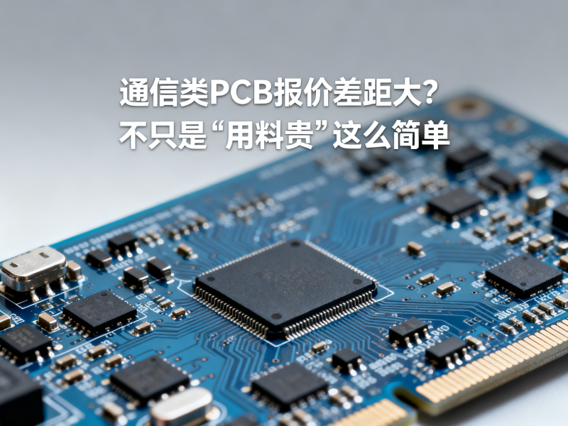 通信类PCB为什么报价差距这么大？不是简单“用料贵”
