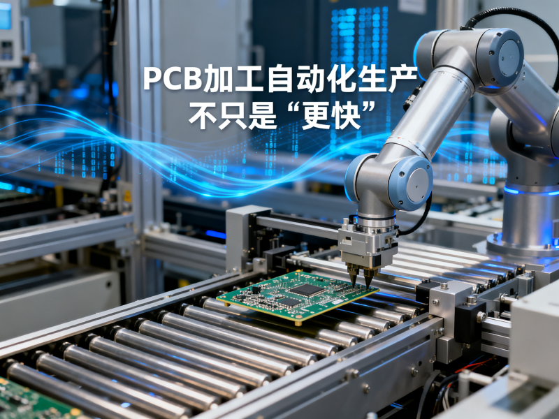 PCB加工自动化生产到底提升了什么？不只是“更快”