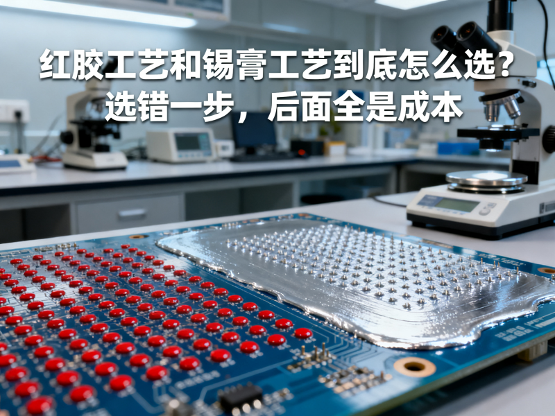 红胶工艺和锡膏工艺到底怎么选？选错一步，后面全是成本