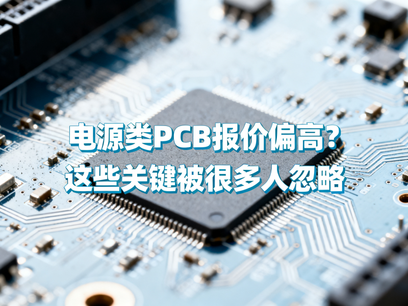 电源类PCB为什么报价总是偏高？很多人忽略了这些关键