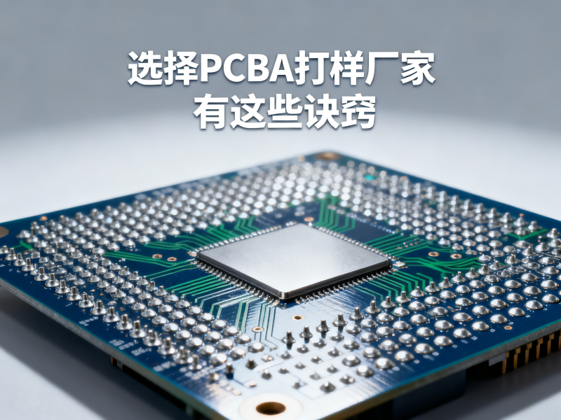 原来选择PCBA打样厂家有这些诀窍
