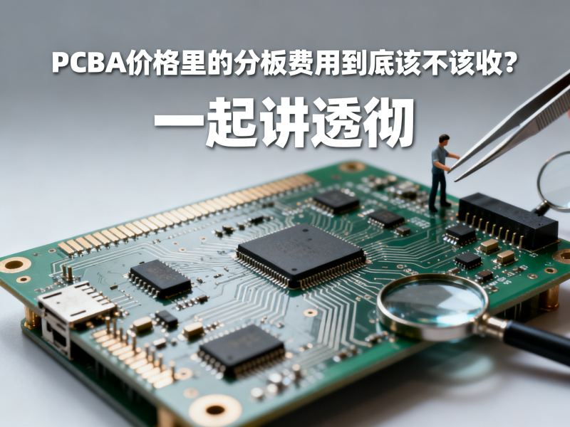 PCBA价格里的分板费用到底该不该收？一起讲透彻