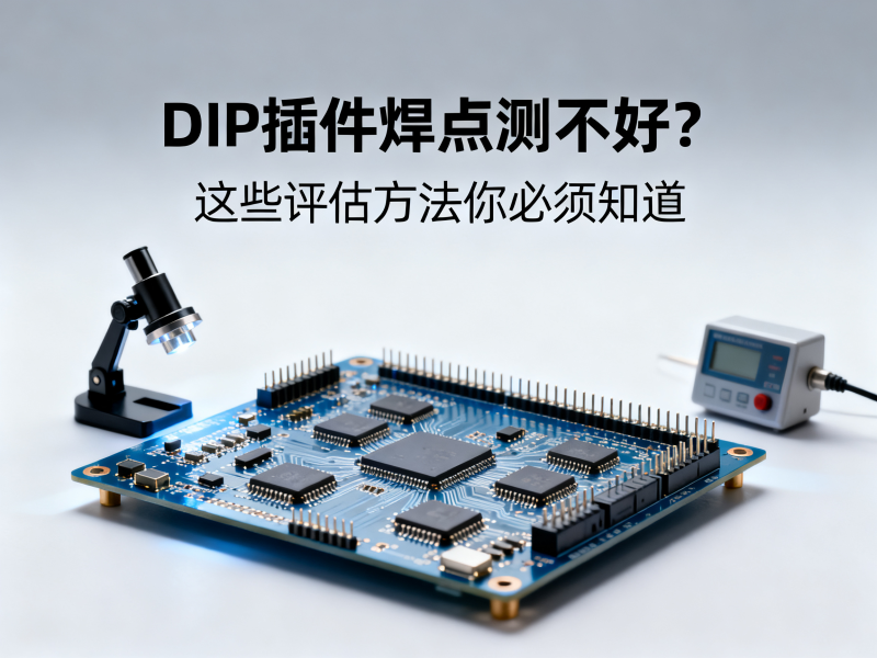 原来焊点好坏不能只看外观！DIP插件质量必须这样测