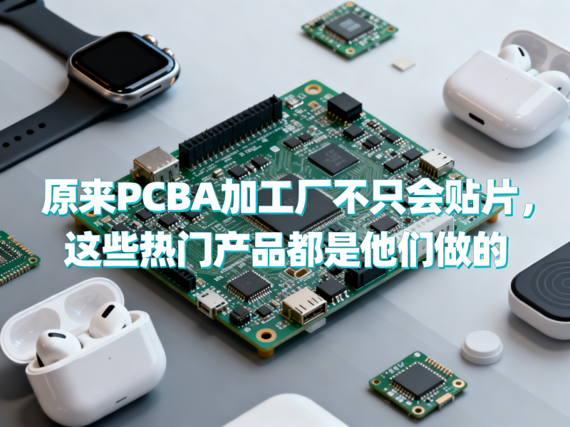 PCBA加工厂不只会贴片，这些热门爆款产品都是他们做的