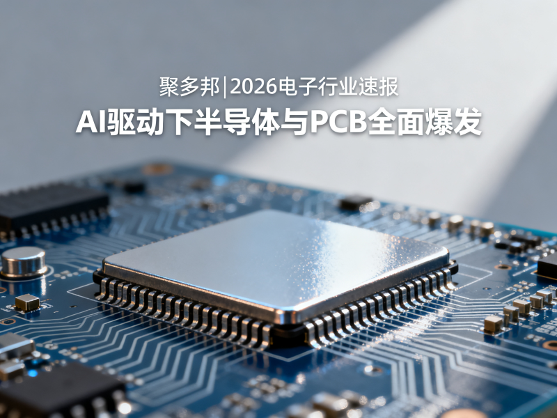 聚多邦|2026电子行业速报：AI驱动下半导体与PCB全面爆发