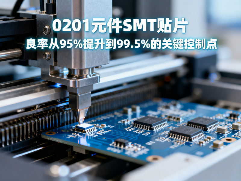 聚多邦|0201元件SMT贴片：良率从95%提升到99.5%的关键控制点