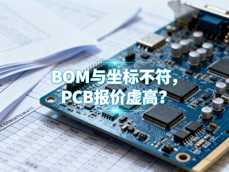 BOM清单和坐标文件对不上，PCBA厂家只能往高了报