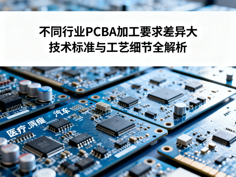 不同行业对PCBA加工板子的要求，差别比想象的大