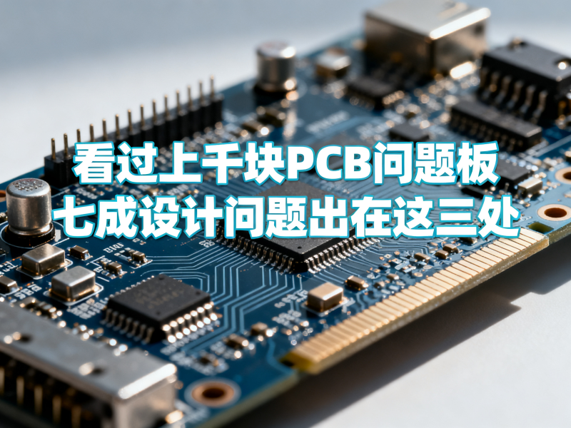 看过上千块PCB问题板：七成设计问题出在这几处