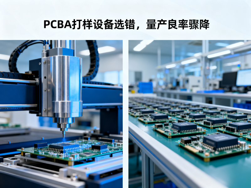 PCBA打样时设备选不对，到了量产良率就往下掉