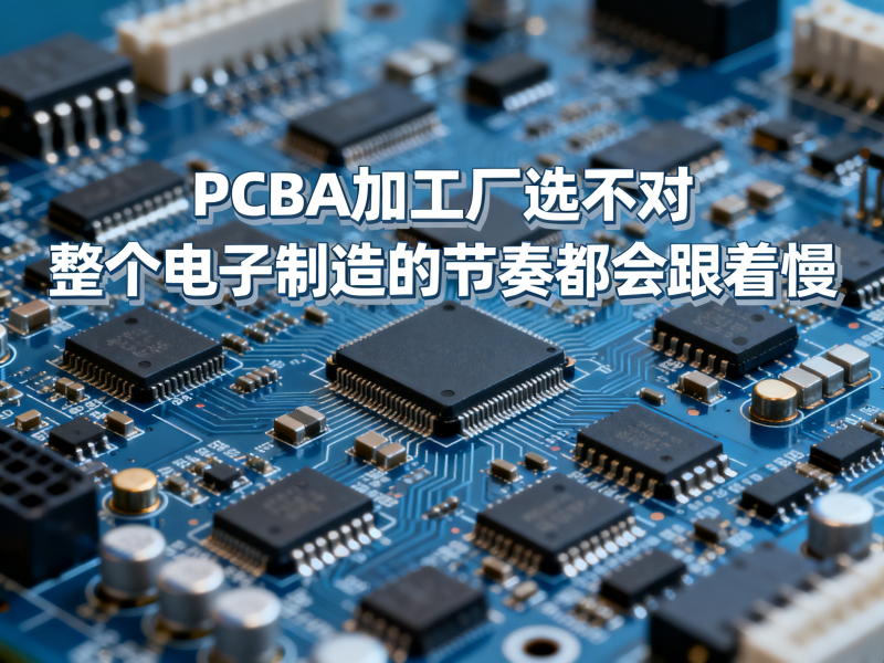 PCBA工厂选错了，整个电子项目都跟着“难产”