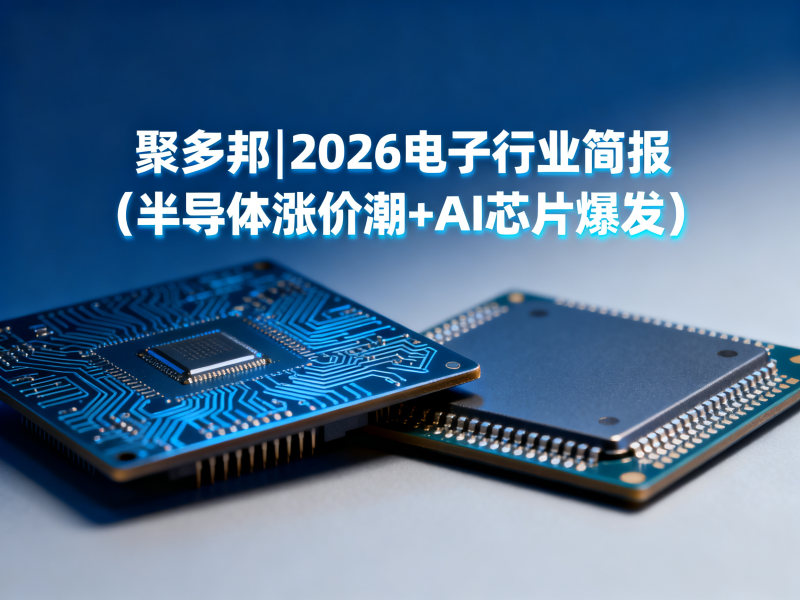 聚多邦|2026电子行业简报（半导体涨价潮+AI芯片爆发）