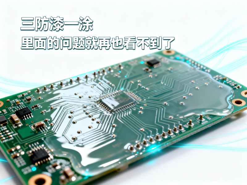 三防漆一涂，里面的问题就再也看不到了