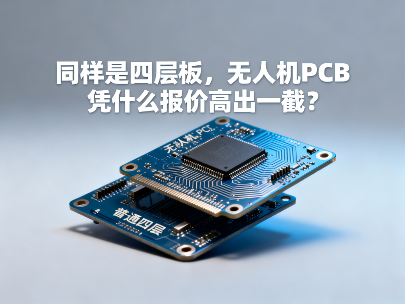 同样是四层板，无人机PCB凭什么报价高出一截？