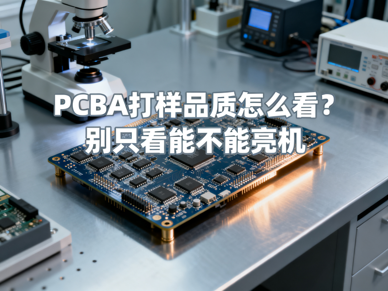 PCBA打样品质怎么看？别只看能不能亮机
