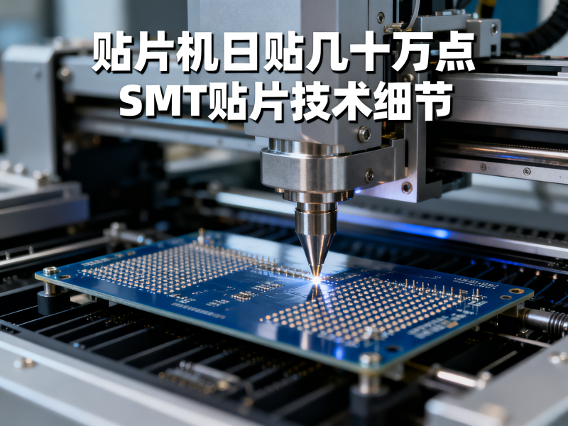 一台贴片机一天贴几十万个点，看看SMT贴片的技术细节
