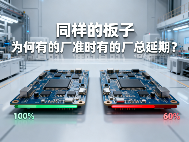 同样的板子，为什么有的厂准时有的厂总延期？