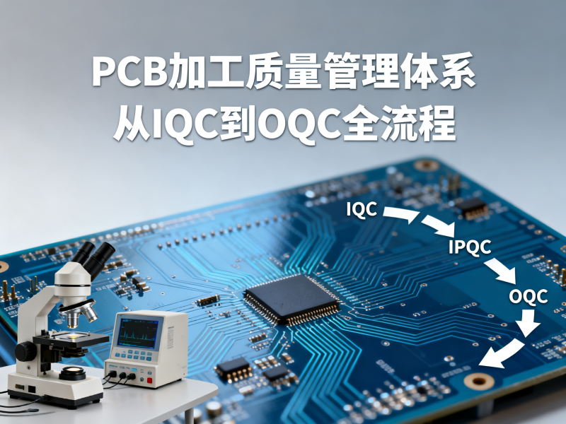 PCB加工的质量管理体系，从IQC到OQC都不能少