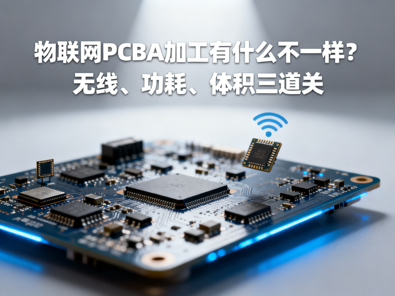 物联网PCBA加工有什么不一样？无线、功耗、体积三道关卡