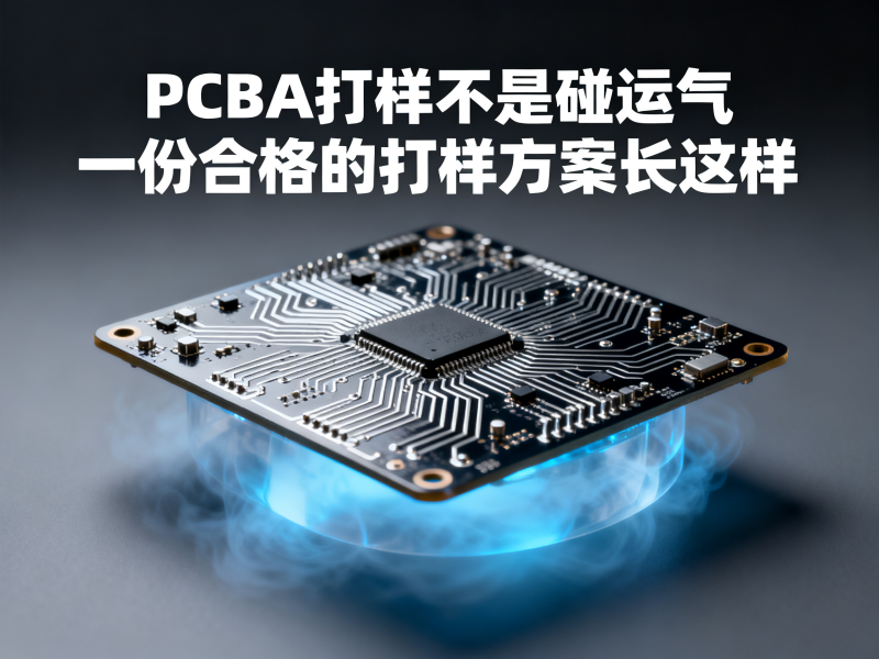 PCBA打样不是碰运气，一份合格的打样方案长这样
