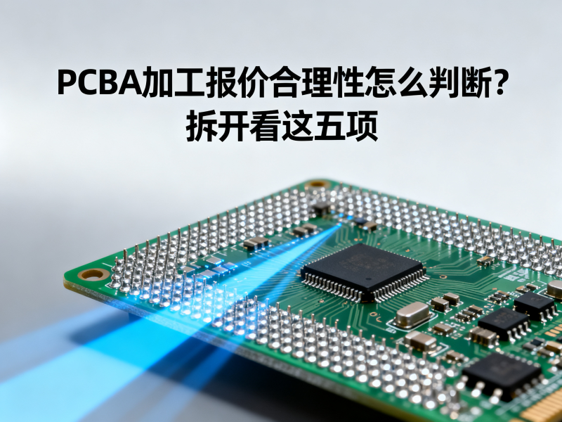 PCBA加工报价合理性怎么判断？拆开看这五项