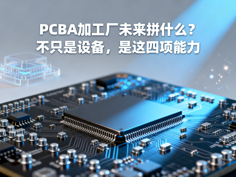 PCBA加工厂未来拼什么？不只是设备，是这四项能力