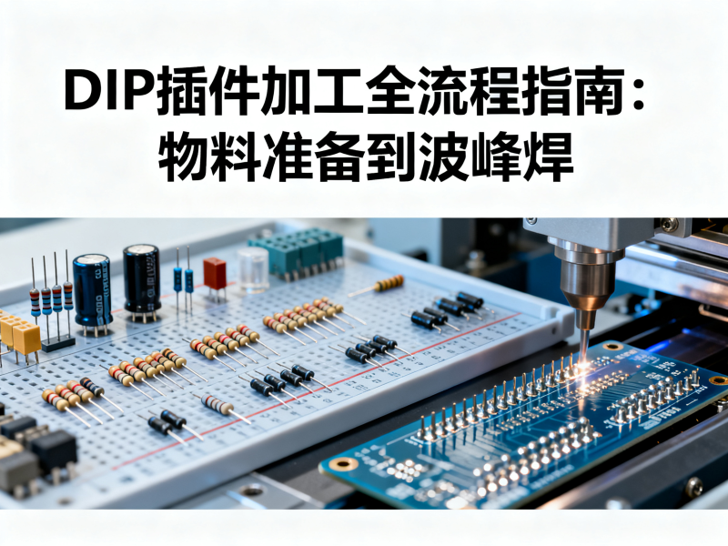 DIP插件加工怎么做？从物料准备到波峰焊的完整流程