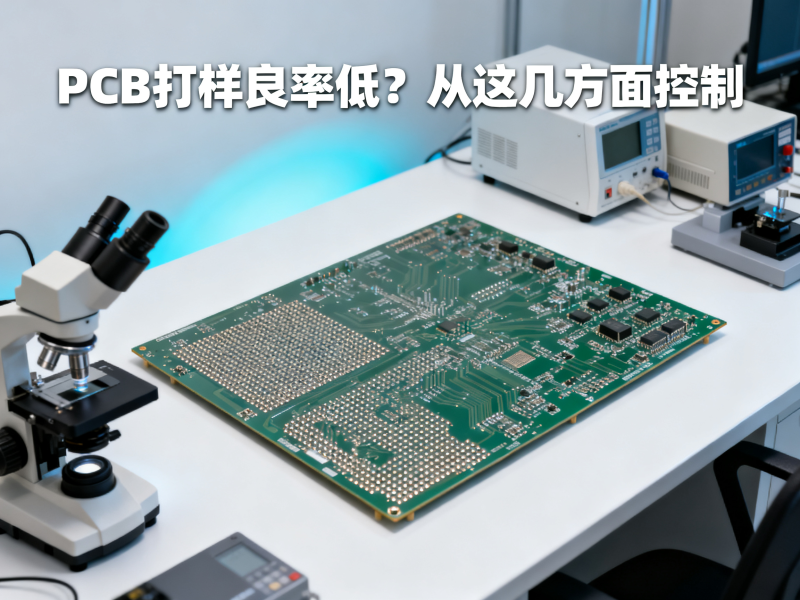 PCB打样良率低，出来的板子一半不能用？从这几个方面控制
