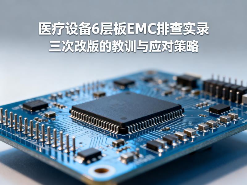 聚多邦|医疗设备6层板EMC排查实录：三次改版的教训与应对策略