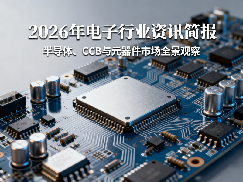聚多邦|2026年电子行业资讯简报（半导体、PCB与元器件市场全景观察）
