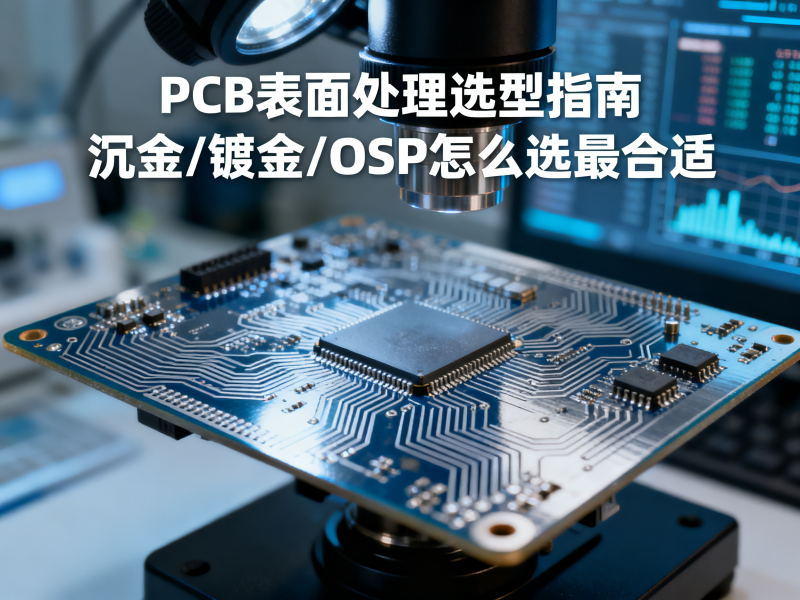 聚多邦|PCB表面处理选型指南：沉金、镀金、OSP怎么选最合适？