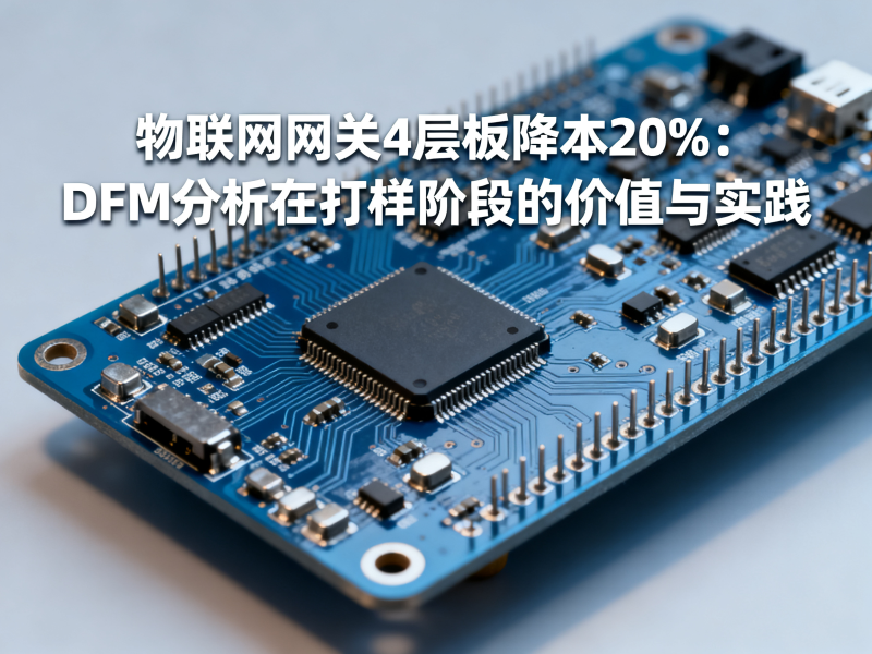 聚多邦|物联网网关4层板降本20%：DFM分析在打样阶段的价值与实践