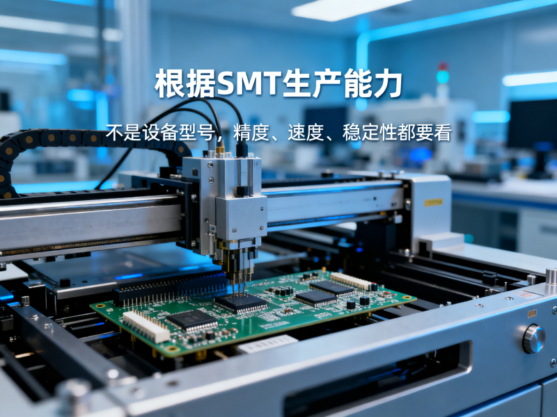 SMT生产能力不是设备型号，精度、速度、稳定性都要看